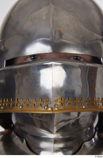 Photos Medieval Armor details of helmet eye head helmet upper…